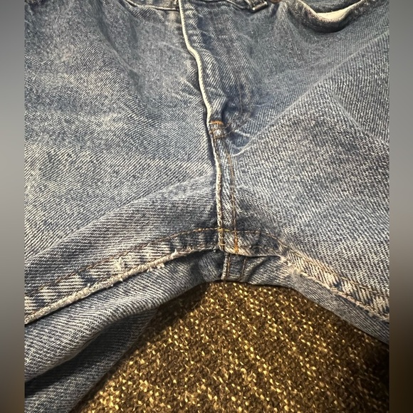 Vintage Levis Mom Jeans Medium Blue Wash White Label Tag 28x31 - Picture 7 of 8
